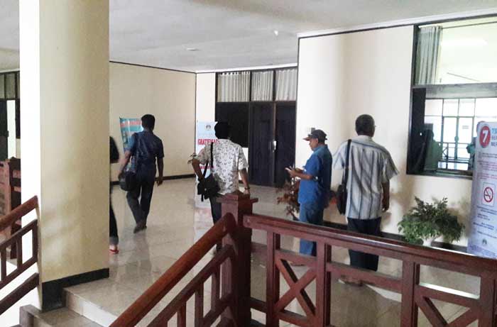 Suasana Kantor Inspektorat Gresik. foto: SYUHUD/ BANGSAONLINE