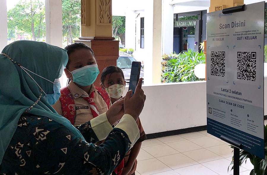 Cegah Penyebaran Covid-19, Pemkot Kediri Gencarkan Penggunaan PeduliLindungi