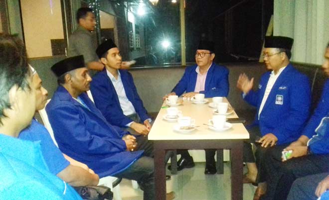 Ketua DPD PAN bersama Ketua Terpilih dalam Musda IV, Beny Ahmad Fajar