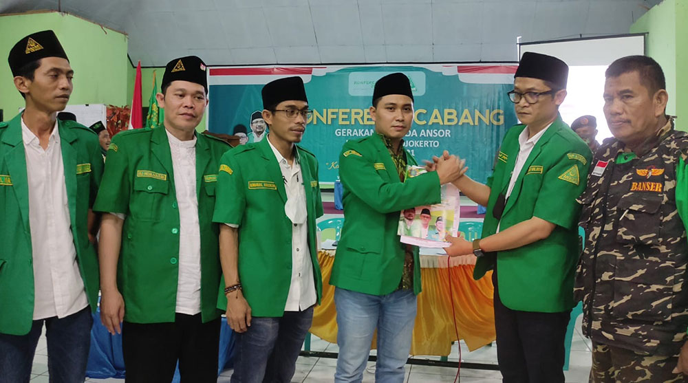 Hasil Konfercab, Gus Barra Pimpin GP Ansor Kabupaten Mojokerto
