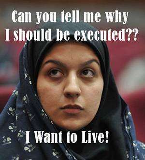 Rayhaneh Jabbari. Foto: www.iransos.com