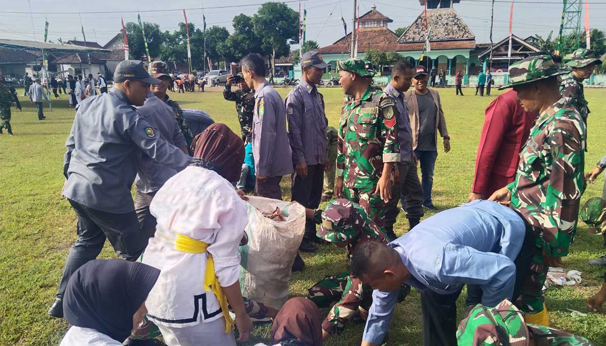 Pelaksanaan TMMD ke-127 di Kabupaten Kediri.