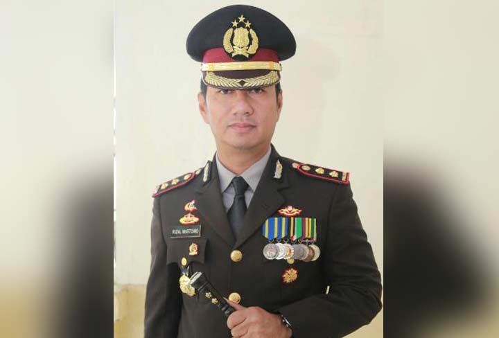 Kapolres Pasuruan AKBP Rizal Martomo, S.I.K, M.H. foto: ANDY F/ BANGSAONLINE