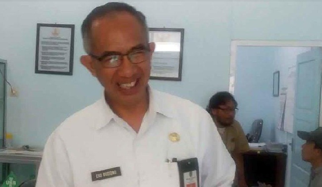Kepala Dinas Kesehatan Pacitan Eko Budiono.