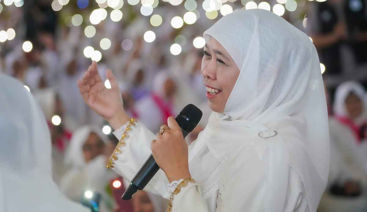 Gubernur Jawa Timur, Khofifah Indar Parawansa.