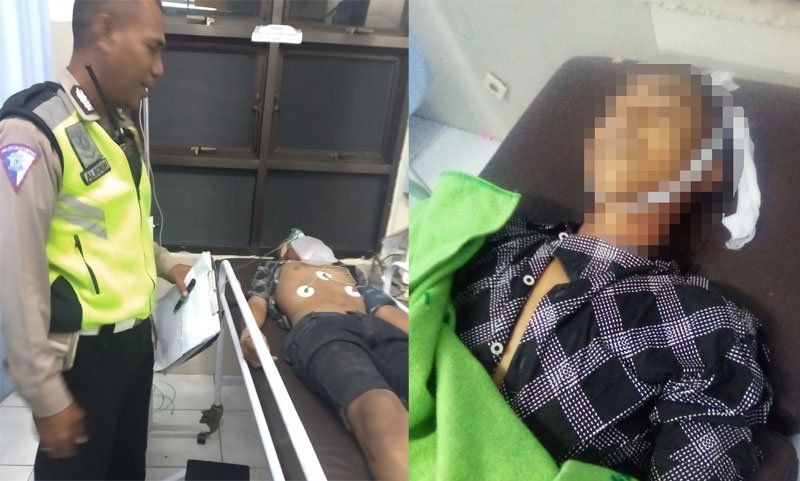 Korban tewas setelah sempat mendapat perawatan.