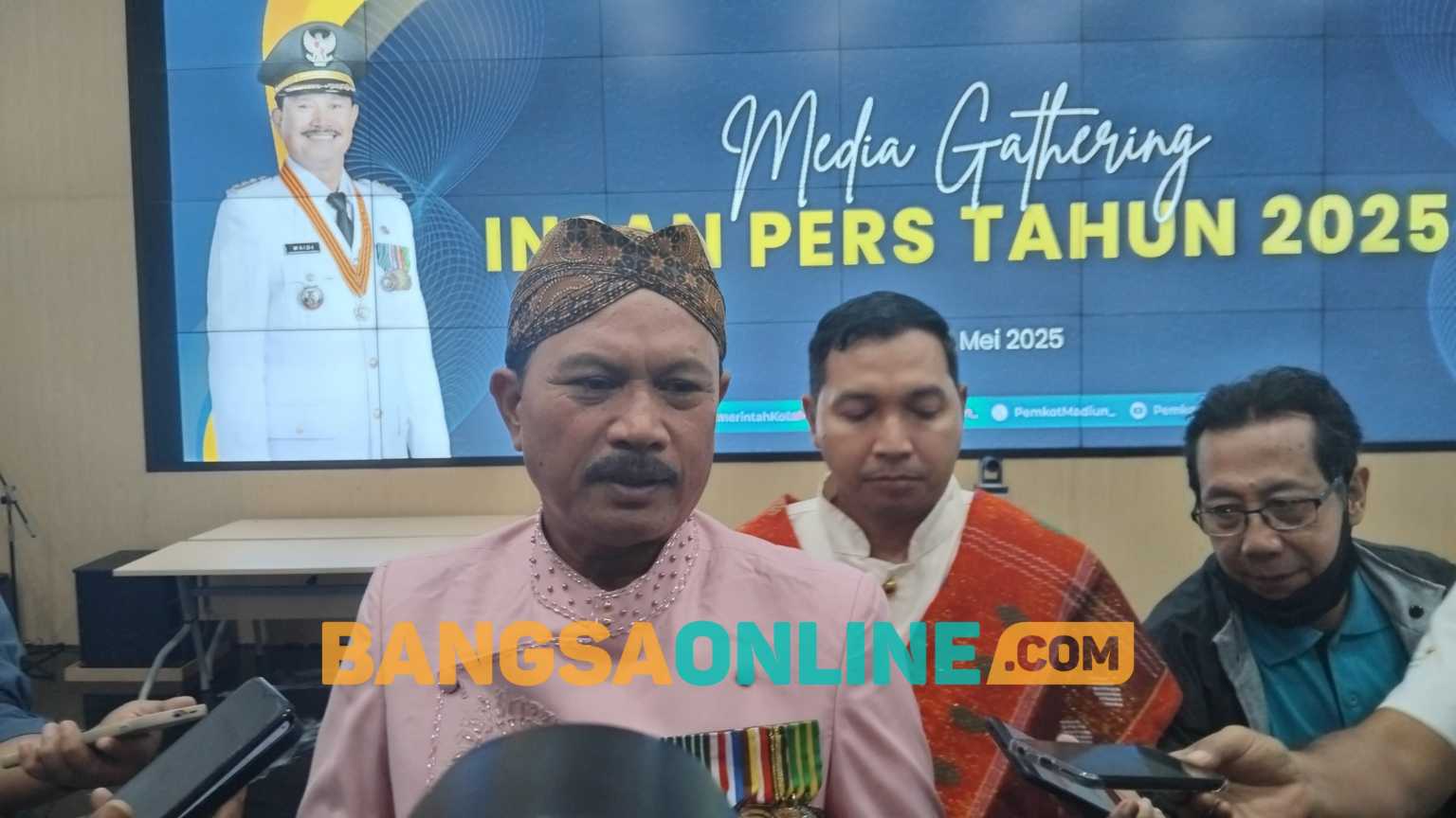 Media Gathering 2025, Wali Kota Maidi Ajak Insan Pers Kawal Perkembangan Kota Madiun