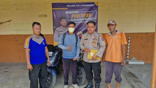 Polisi Sidoarjo Buka Penitipan Kendaraan Gratis di Polsek Setempat Bagi Warga yang Mudik