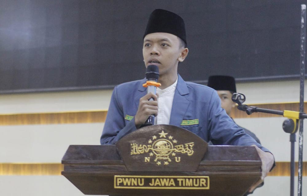 M. Ayatullahil Ulya, Sekretaris PC IPNU Kota Surabaya. Foto: Dok. IPNU Surabaya