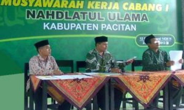 PCNU Pacitan mengggelar Musyawarah Kerja Cabang. Foto: nuo