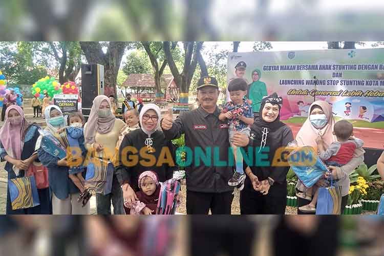 Wali Kota Madiun Launching Warung Stop Stunting