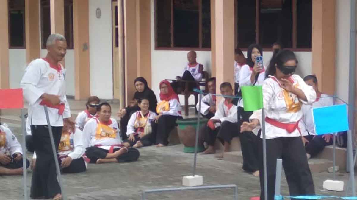 Salah satu peserta saat mengikuti UKT. Foto: Ist