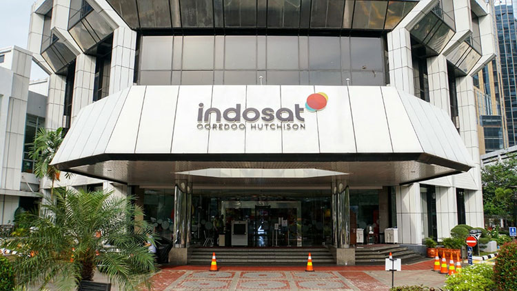 Kantor Indosat Oredoo Hutchison.