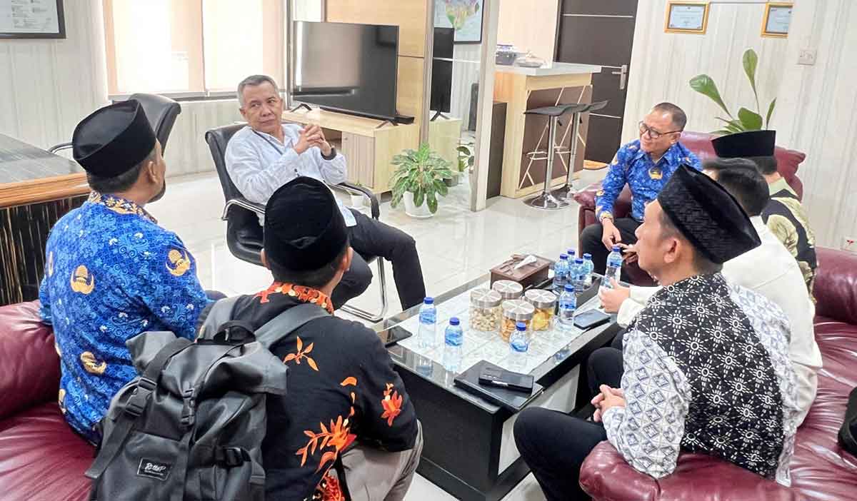 Rapat koordinasi yang digelar Kantah Kabupaten Pasuruan.