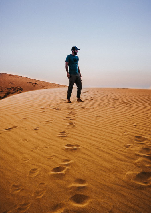 Safari gurun merupakan salah satu destinasi wisata di Qatar. 