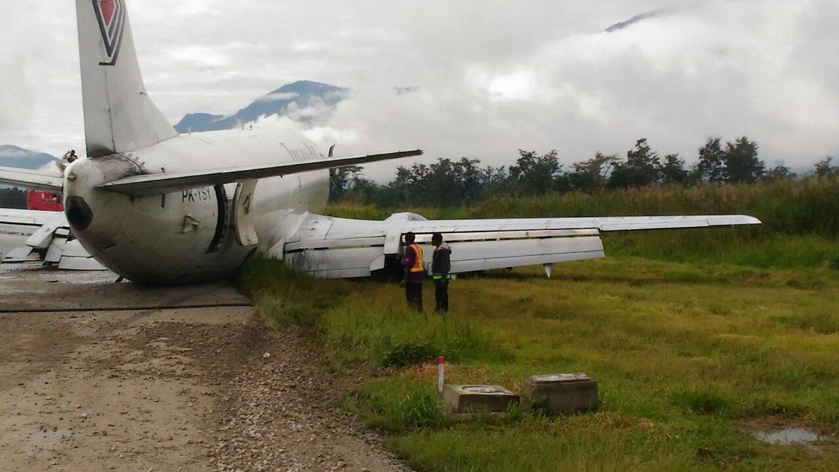Pesawat Trigana Air Tergelincir di Wamena, Suplai BBM 