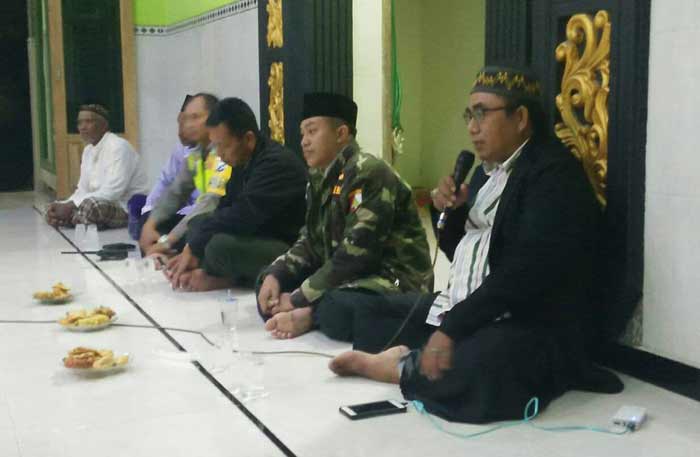 Ketua HNSI Rohmat Hidayat saat menyampaikan gagasannya.