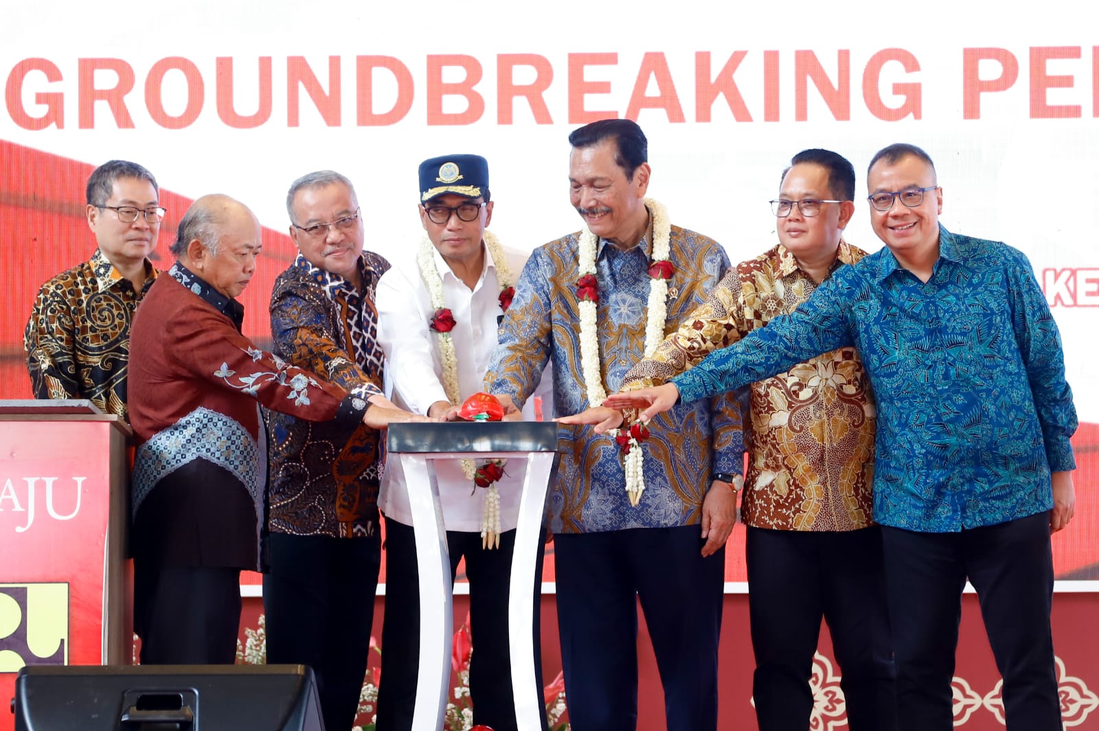 Peresmian Bandara Dhoho dan Ground Breaking Tol Kediri, Pj Adhy: Segera Layani Haji dan Umroh