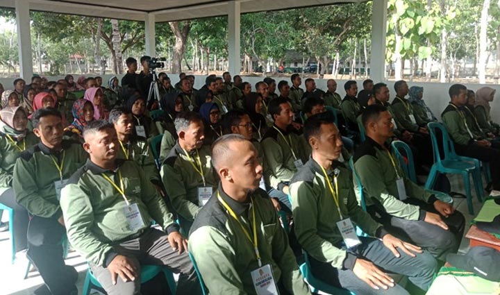 Kodim 0801/Pacitan dan Bakesbangpol Gelar Pelatihan Kader Bela Negara