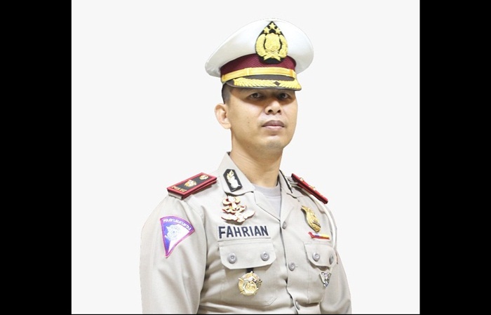 Kasatlantas Polresta Sidoarjo Kompol Fahrian Saleh Siregar.