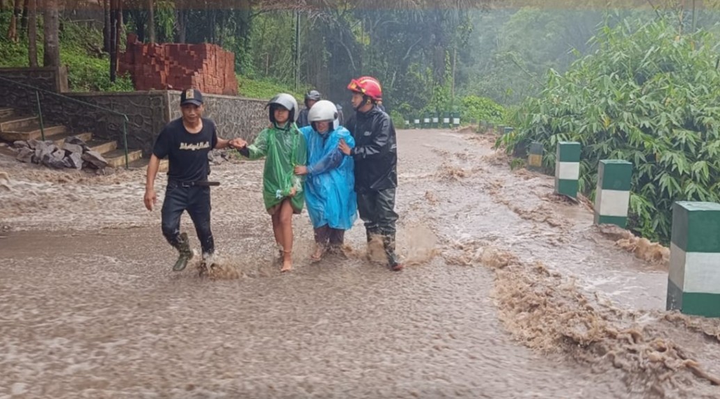 Banjir yang menerjang Dusun Mojorejo
