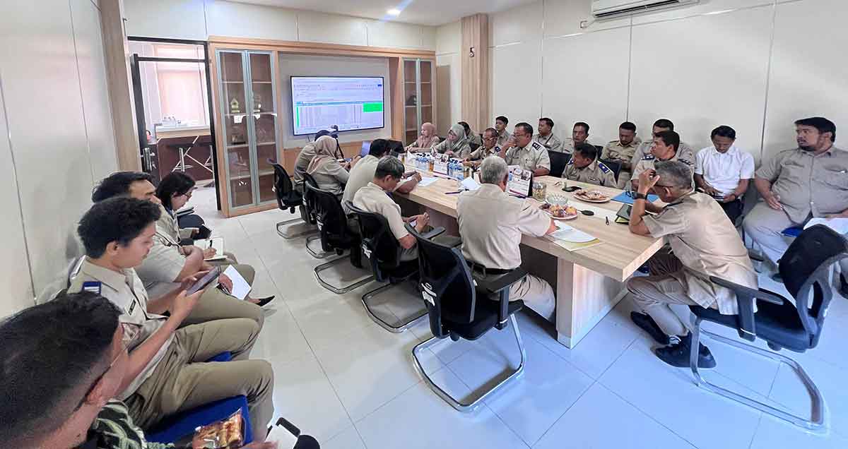 Rapat yang digelar Kantah Kabupaten Pasuruan.