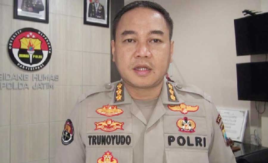 Kabid Humas Polda Jatim, Kombes Pol. Trunoyudo Wisnu Andiko.