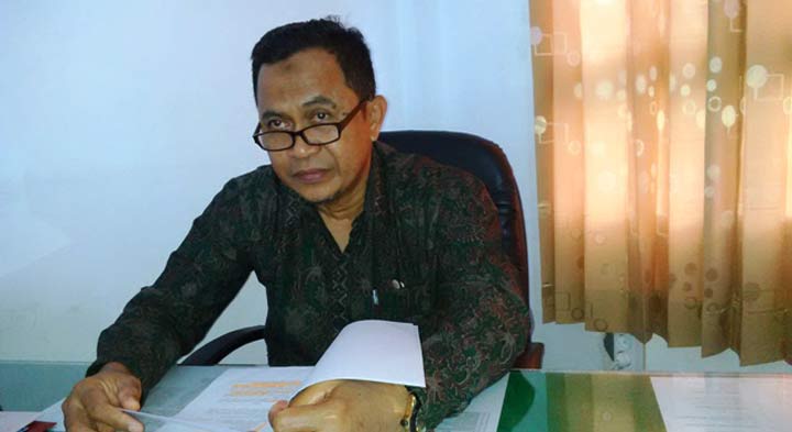 Muhammad Sueb, Kabag Keuangan Setwan Pacitan. (foto: Yuniardi Sutondo/BO)
