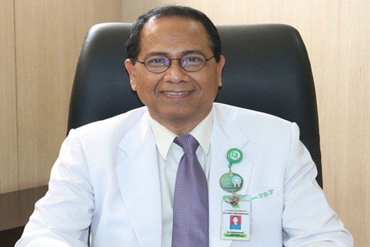 Ketua Umum IKA FK UA dr. Nizar Yamanie, Sp.S(K). (foto: ist)