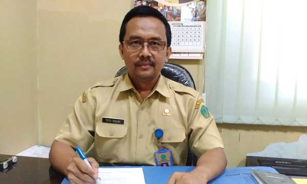 Kabid Mutasi BKD Sidoarjo, Totok Basuki. foto: nanang ichwan/ BANGSAONLINE