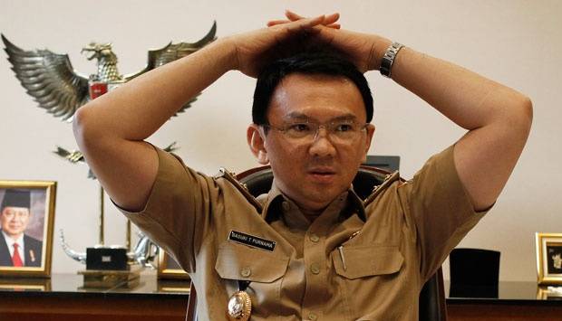 Ahok. Foto: harian terbit