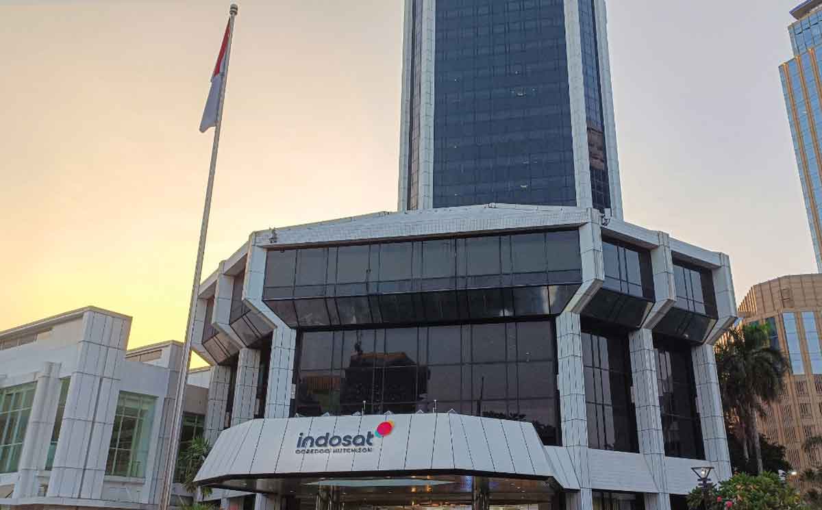 Kantor Indosat Ooredoo Hutchison.