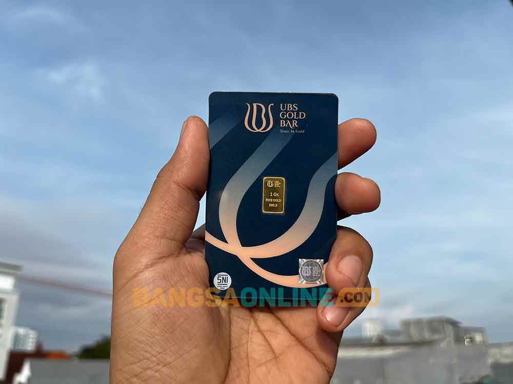 Harga Emas UBS Hari Ini Melonjak Lagi, per 12 Januari 2026 Naik Rp24 Ribu