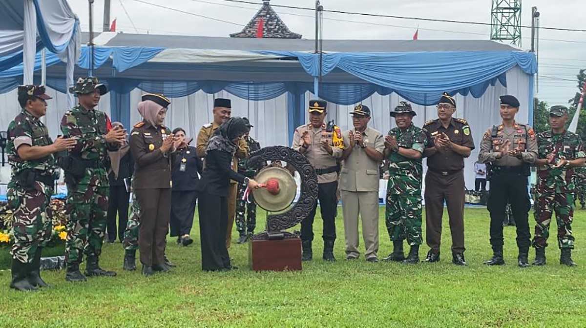 TMMD ke-127 Kediri Dimulai, Fokus Bangun Infrastruktur Desa