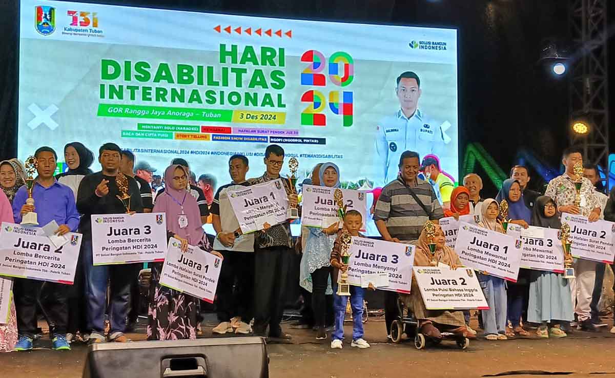 SBI Peringati Hari Disabilitas Internasional 2024 Bersama Pemkab Tuban dan Difabel