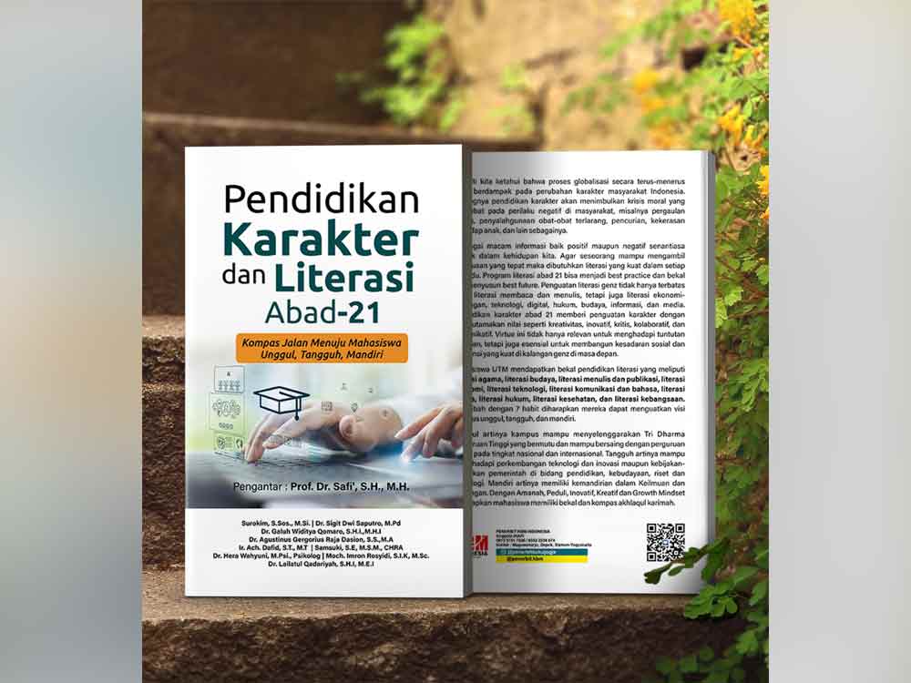 Buku karya Rektor dan Wakil Rektor UTM. (Ist)