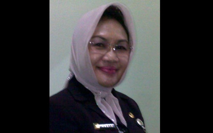 Kepala Dinas Perpustakaan dan Arsip Kota Mojokerto Dra Kasih MSi.