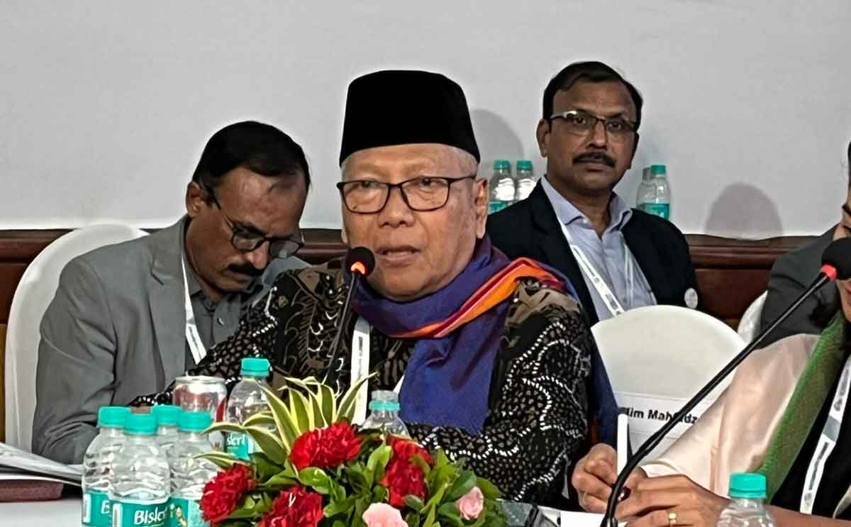 Ketua Badan Wakaf Pesantren Tebuireng, KH. A. Halim Mahfudz, menekankan pentingnya meningkatkan akses dan kualitas pendidikan bagi anak muda agar bisa tumbuh berkembang. Foto: Ist