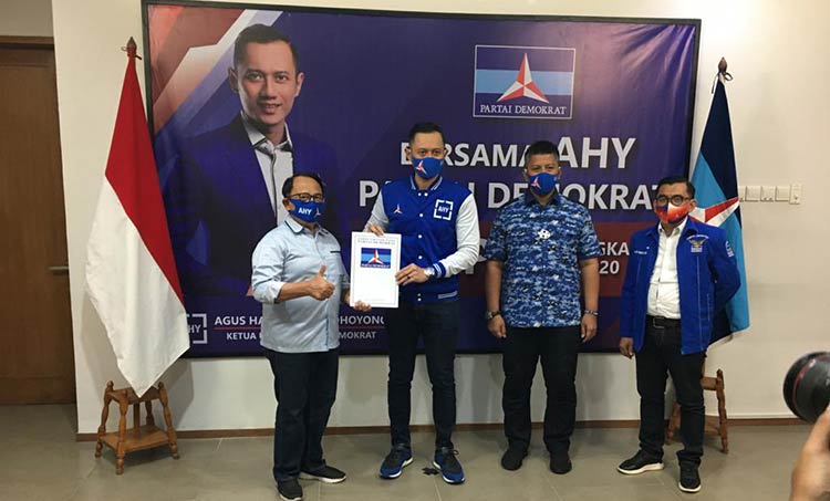 Rijanto-Marhaenis Kantongi Rekom Demokrat, Diserahkan Langsung AHY