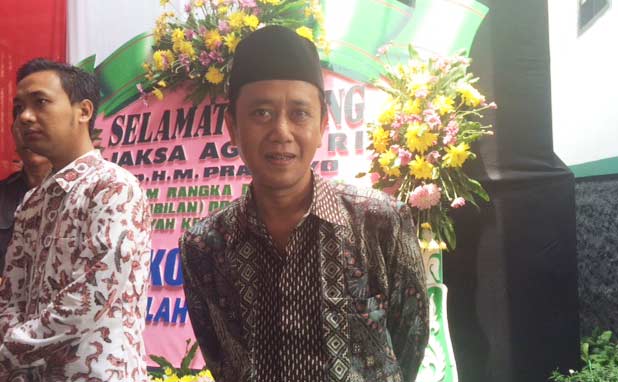 Ketua PCNU Kota Kediri KH. Abu Bakar Abdul Jalil
