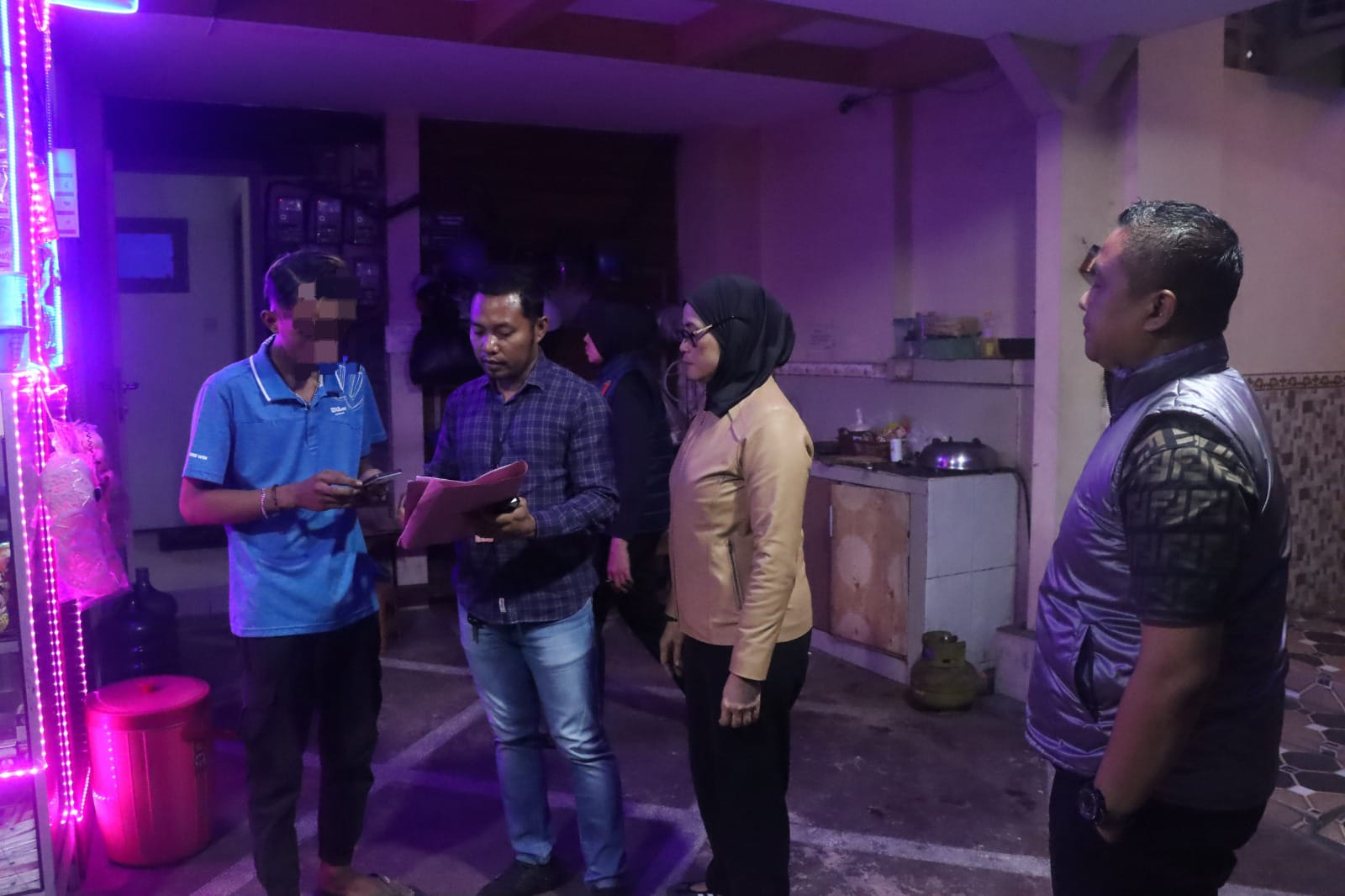Sat PPA dan PPO bersama Polwan Presisi Jenggala saat melakukan giat patroli