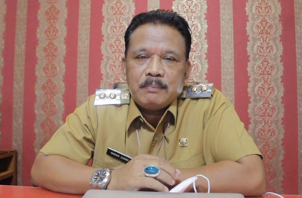 Pelaksana tuga (Plt) Bupati Nganjuk, Marhaen Jumadi. Foto: BAMBANG DWI JULIANTO/ BANGSAONLINE