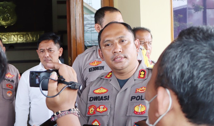 Kapolres Ngawi AKBP Dwiasi Wiyatputera saat dikonfirmasi sejumlah awak media.