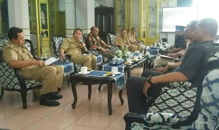 Laporkan Kesiapan Pemilu 2019, KPU Malang Kunjungi Pemkab