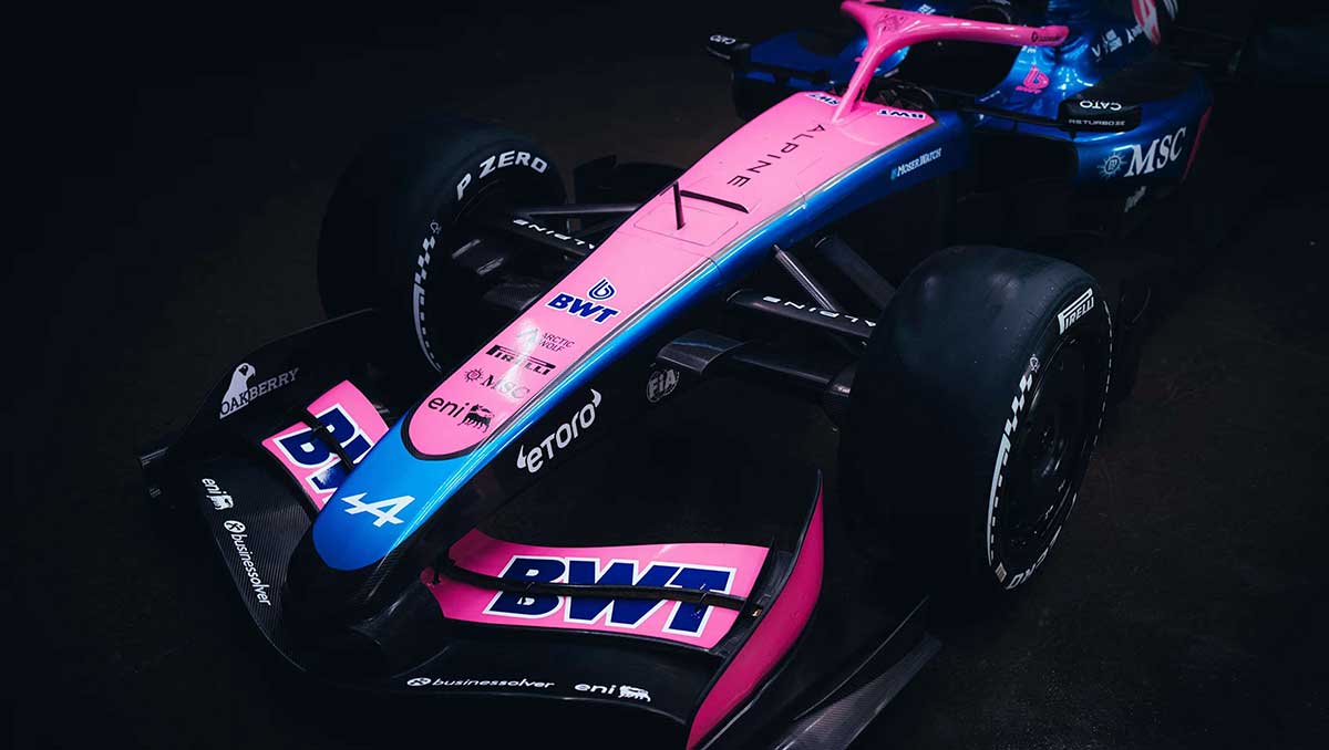 Launching mobil Alpine, A526. Foto: Formula1