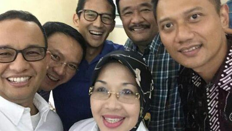 Para cagub dan cawagub DKI Jakarta. Foto: istimewa