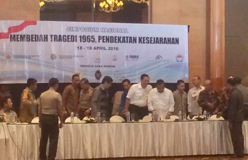 Suasana simposium nasional 65.