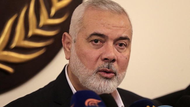 Ismail Haniyeh Foto: AFP/ANWAR AMRO/CNN