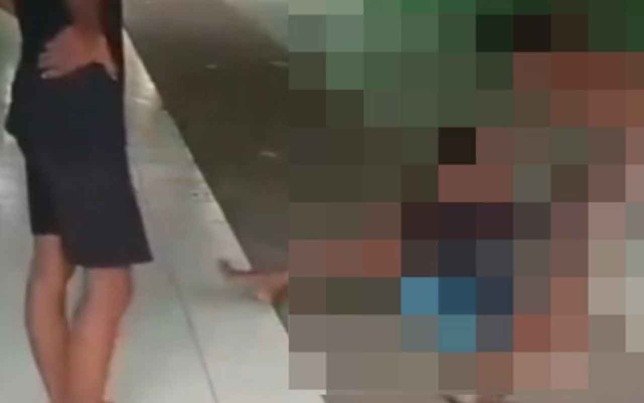 Tangkapan layar aksi perundungan di SDN Kaliacar 1, Kecamatan Gading, Probolinggo.