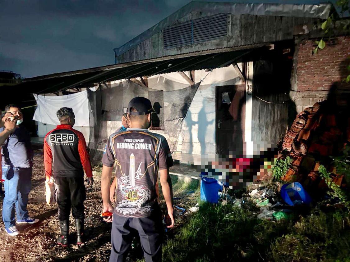 Lokasi korban ditemukan tewas bersimbah darah